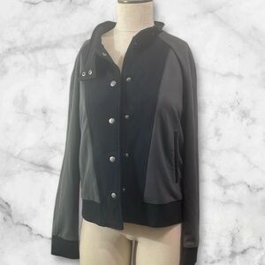 Moto black Jacket womens size small NWT motorcycle milt art